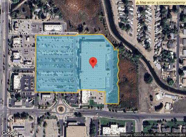  1842 N College Ave, Fort Collins, CO Parcel Map