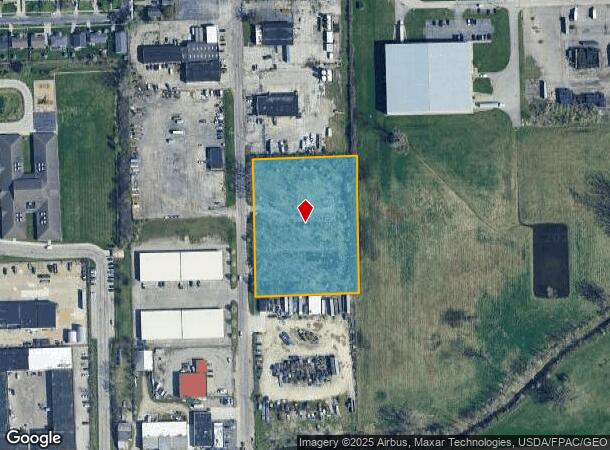 5106 Tractor Rd, Toledo, OH Parcel Map
