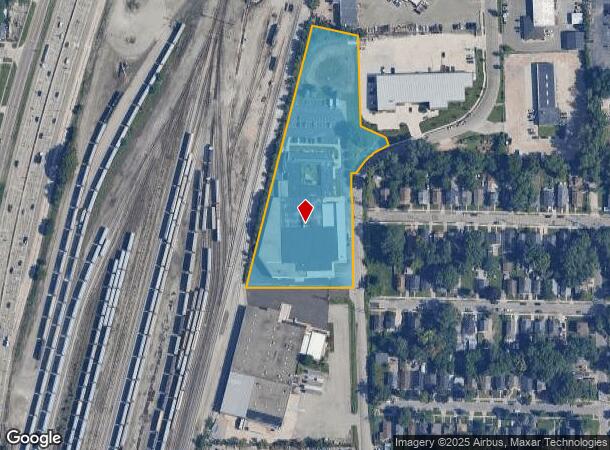  1601 Steele Ave Sw, Grand Rapids, MI Parcel Map