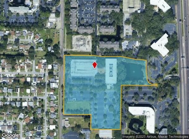  4931 George Rd, Tampa, FL Parcel Map