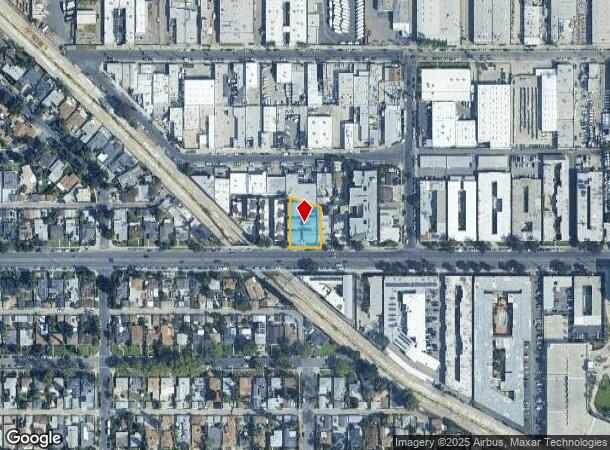  14711 Saticoy St, Van Nuys, CA Parcel Map