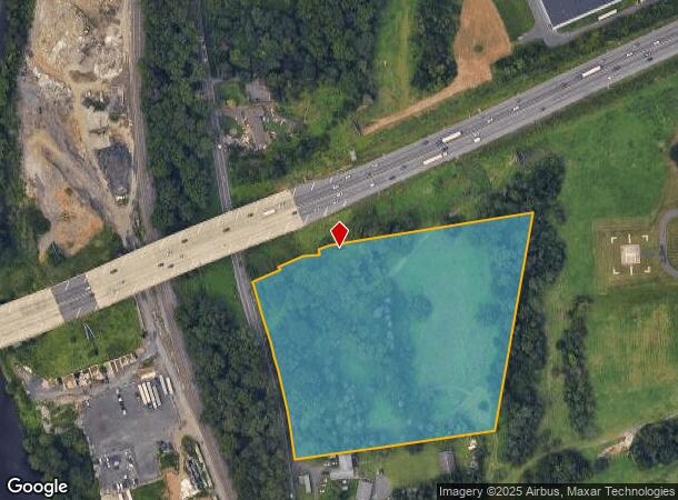  1835 N Dauphin St, Allentown, PA Parcel Map