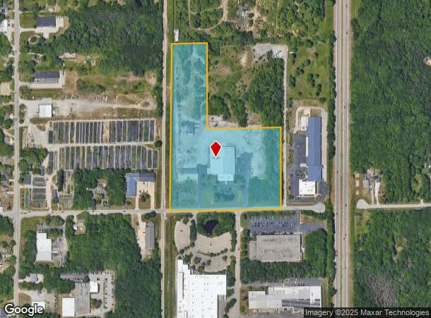  17127 Hickory St, Spring Lake, MI Parcel Map