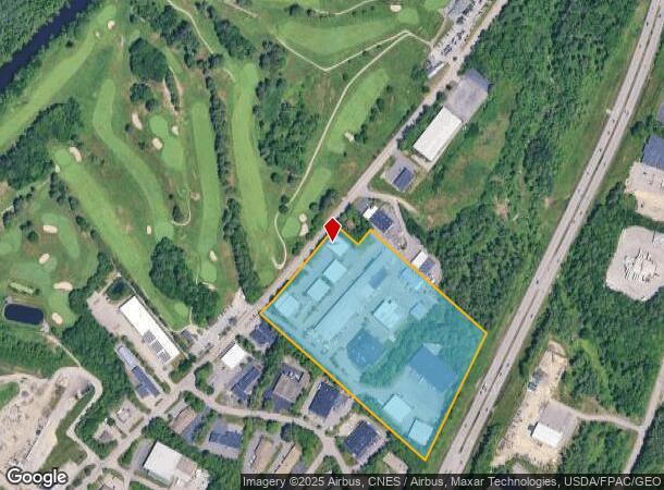  1077 Riverside St, Portland, ME Parcel Map