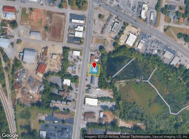  621 S Church St, Murfreesboro, TN Parcel Map