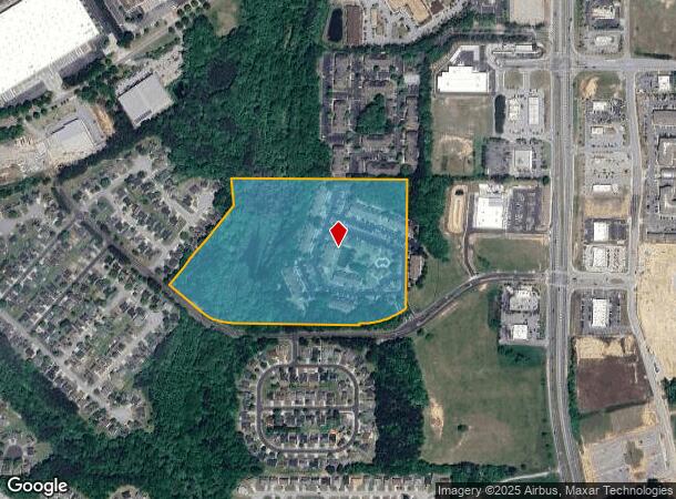  900 Meadow Glen Pky, Fairburn, GA Parcel Map