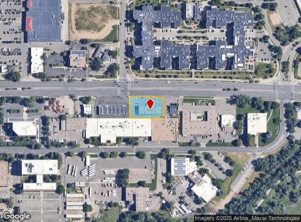  3300 Arapahoe Ave, Boulder, CO Parcel Map