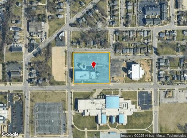  707 Cedar St, South Bend, IN Parcel Map