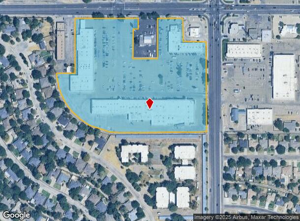 6011 Sw 34Th Ave, Amarillo, TX Parcel Map