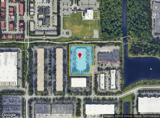  6855 Lyons Technology Cir, Coconut Creek, FL Parcel Map