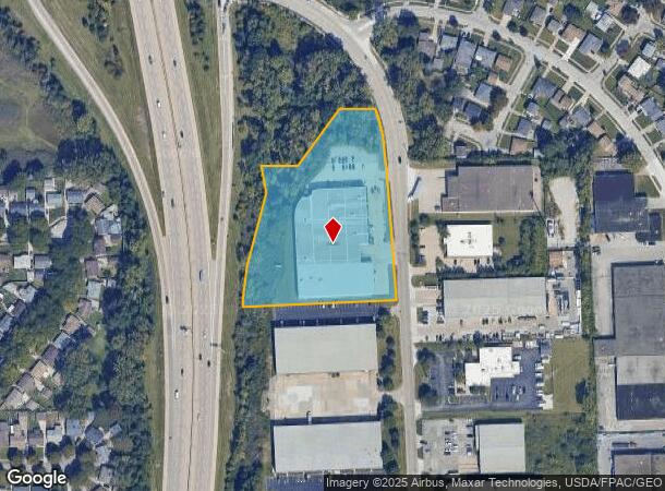  4544 Hinckley Industrial Pky, Cleveland, OH Parcel Map