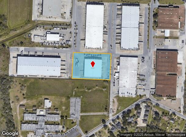  800 Elca Ln, Brownsville, TX Parcel Map