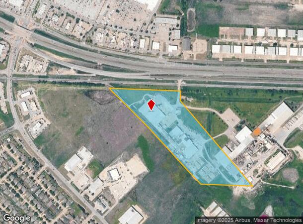 855 E Us Highway 80, Forney, TX Parcel Map