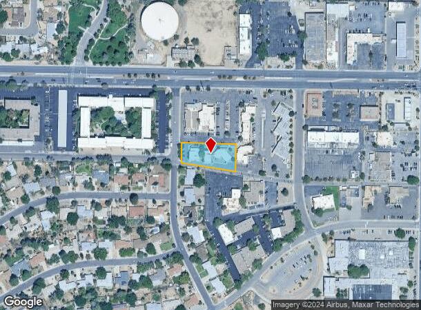  6800 Montgomery Blvd Ne, Albuquerque, NM Parcel Map