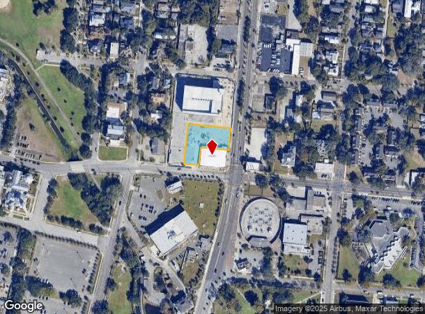  1100 N Main St, Jacksonville, FL Parcel Map