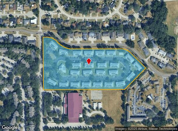 7493 Beacon Hill Loop, Orlando, FL Parcel Map