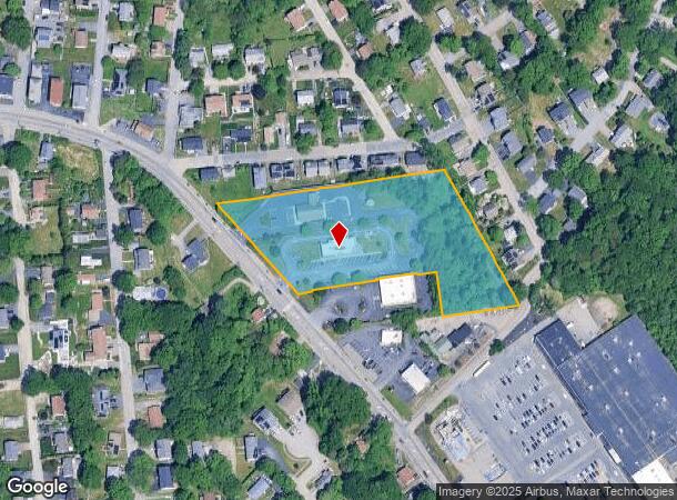 803 Grafton St, Worcester, MA Parcel Map