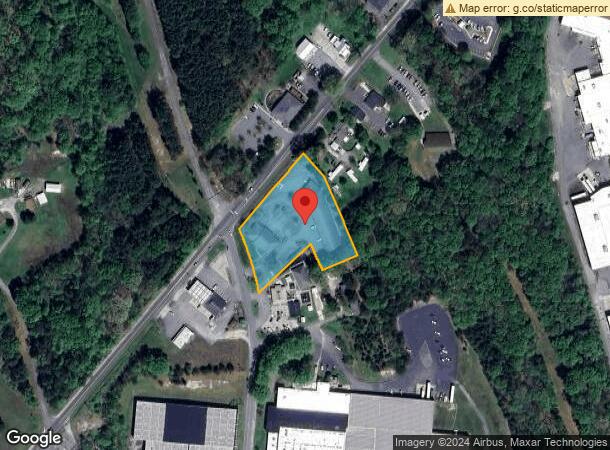  1216 N Flint St, Lincolnton, NC Parcel Map