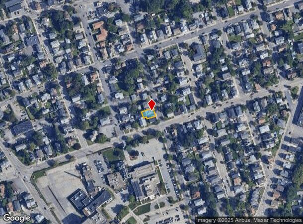  69 Brewster St, Pawtucket, RI Parcel Map