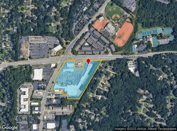  6635 Roswell Rd, Atlanta, GA Parcel Map
