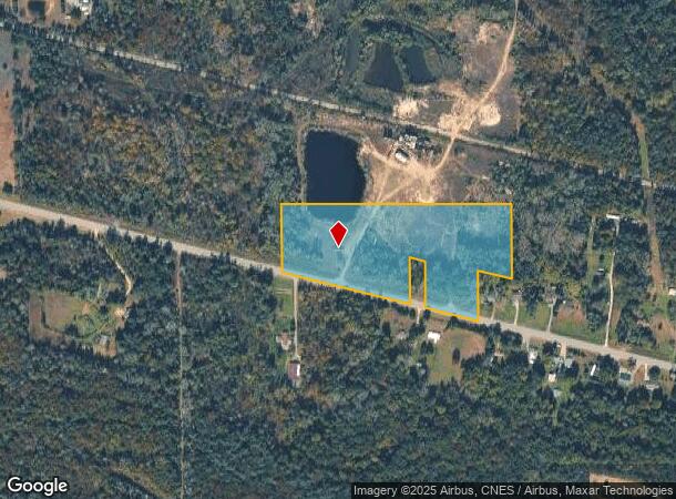 4702 W Saginaw Rd, Vassar, MI Parcel Map