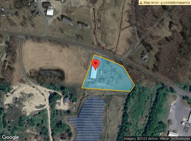  80 Ware Rd, Belchertown, MA Parcel Map