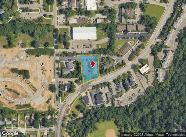  2301 Platt Rd, Ann Arbor, MI Parcel Map