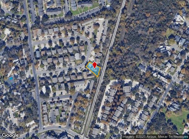 1205 Southport Dr, Austin, TX Parcel Map