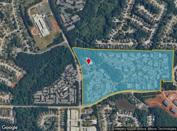 570 Mcdonough Pky, Mcdonough, GA Parcel Map