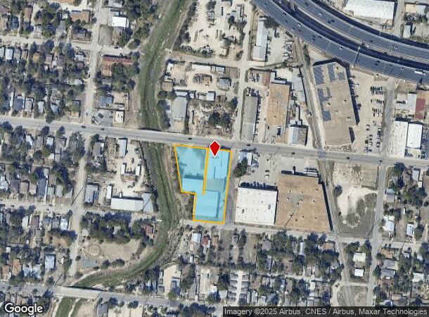 1602 W Poplar St, San Antonio, TX Parcel Map