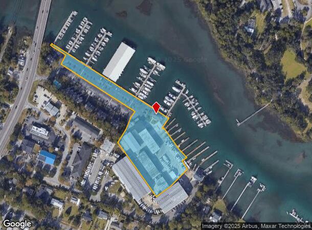 6338 Oleander Dr, Wilmington, NC Parcel Map