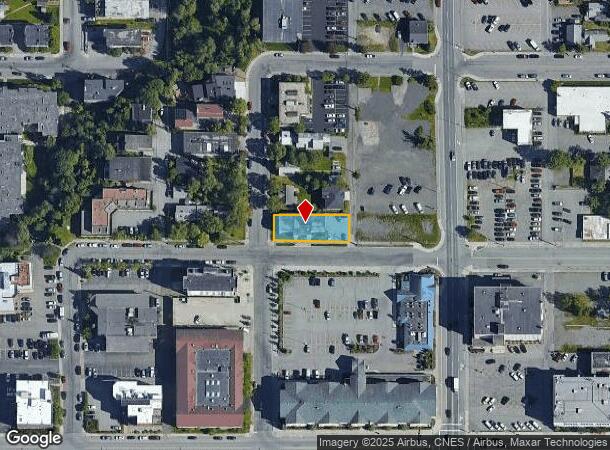  1135 W 8Th Ave, Anchorage, AK Parcel Map
