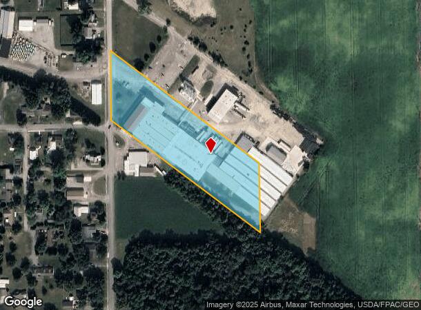 501 Basinger Rd, Pandora, OH Parcel Map