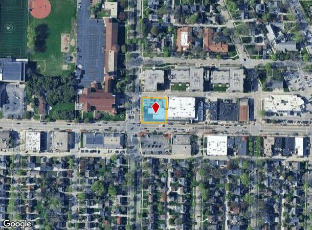 306 E Silver Spring Dr, Milwaukee, WI Parcel Map