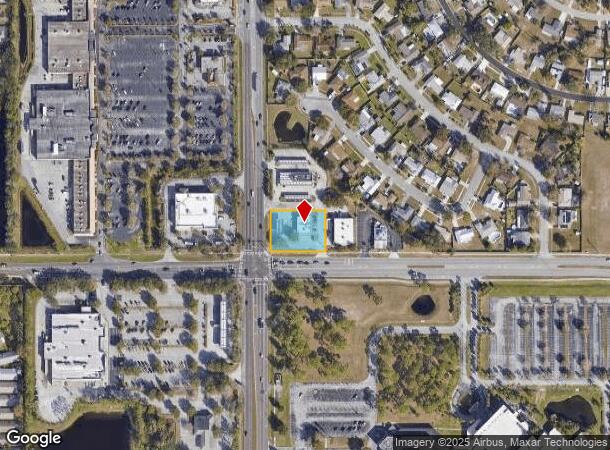  4001 N Wickham Rd, Melbourne, FL Parcel Map