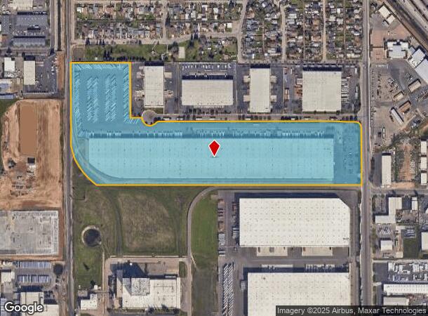  1000 Oates Ct, Modesto, CA Parcel Map