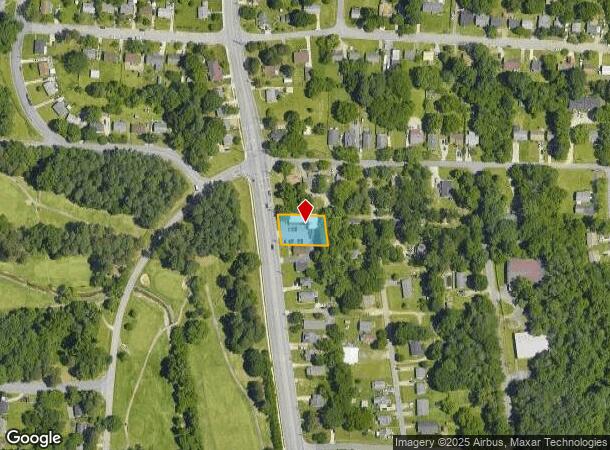  1711 Brentwood St, High Point, NC Parcel Map