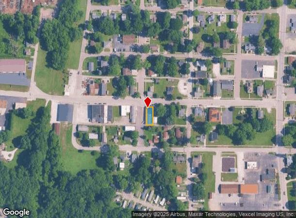 257 W Main St, Westville, IN Parcel Map