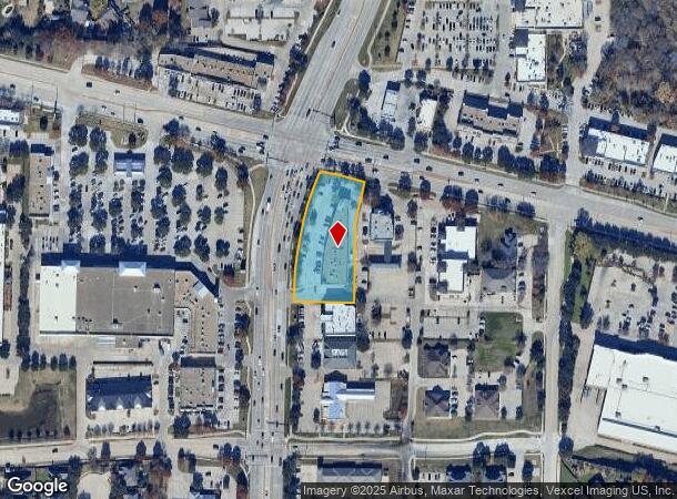  3634 Long Prairie Rd, Flower Mound, TX Parcel Map