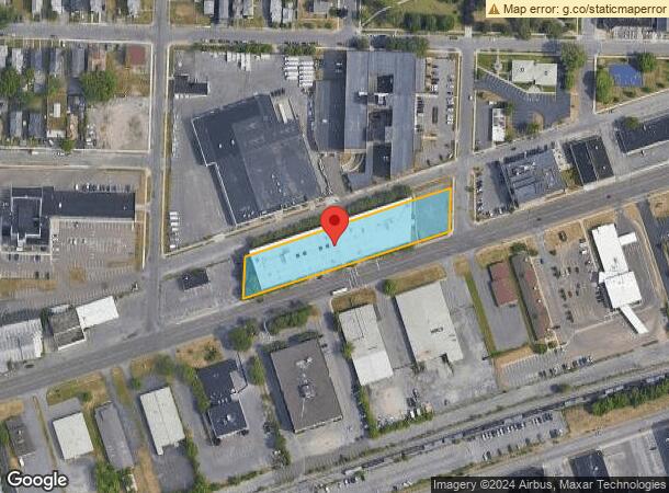  620 Erie Blvd W, Syracuse, NY Parcel Map