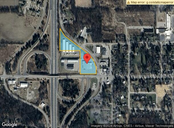  810-812 W Bellevue St, Leslie, MI Parcel Map