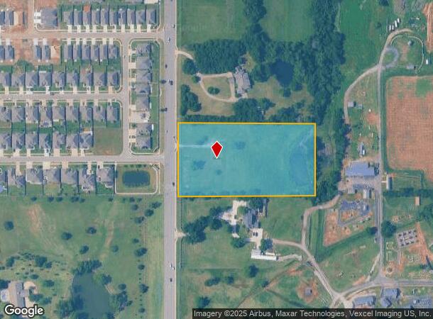 14100 S Western Ave, Oklahoma City, OK Parcel Map