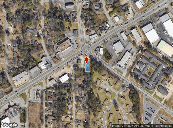  3204 Mercer University Dr, Macon, GA Parcel Map