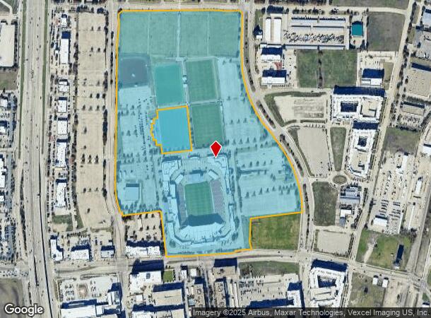 6101 Frisco St, Frisco, TX Parcel Map