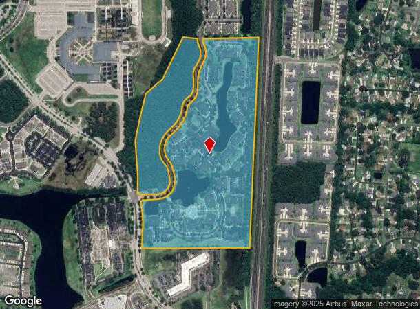  2285 Marsh Hawk Ln, Fleming Island, FL Parcel Map