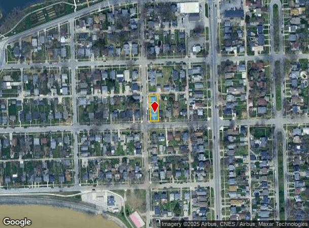 1302 Garfield St, Fort Wayne, IN Parcel Map