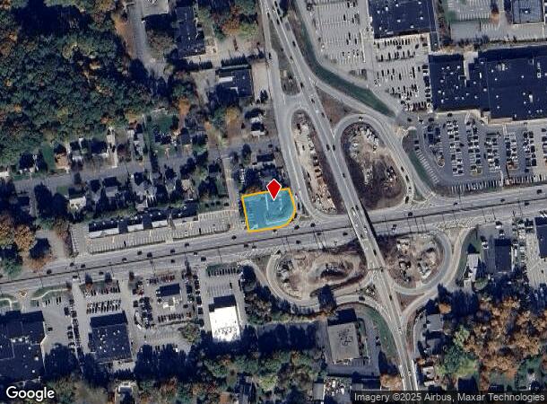 889 Worcester St, Natick, MA Parcel Map