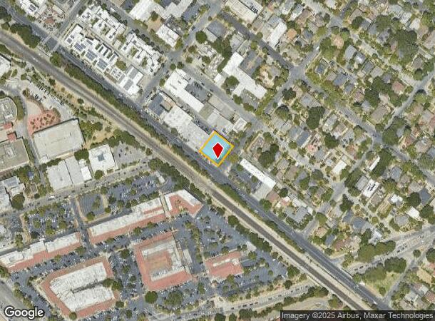  101 Addison Ave, Palo Alto, CA Parcel Map