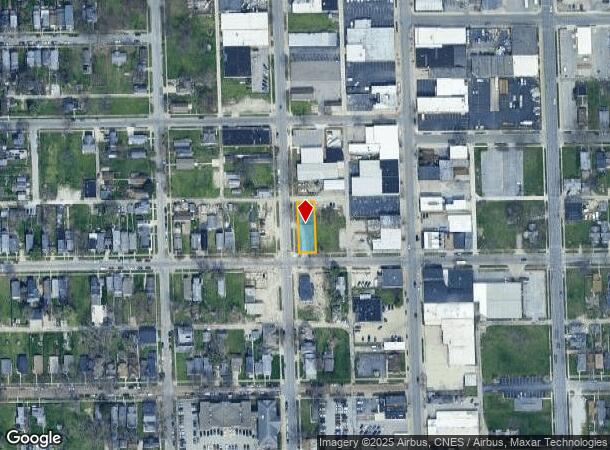 1933 S Harrison St, Fort Wayne, IN Parcel Map