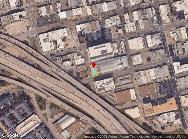  2701 Canton St, Dallas, TX Parcel Map